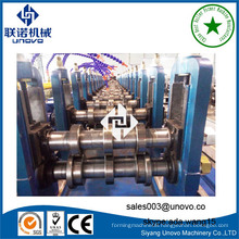 UNOVO fabrication pallet racking section rollform machine